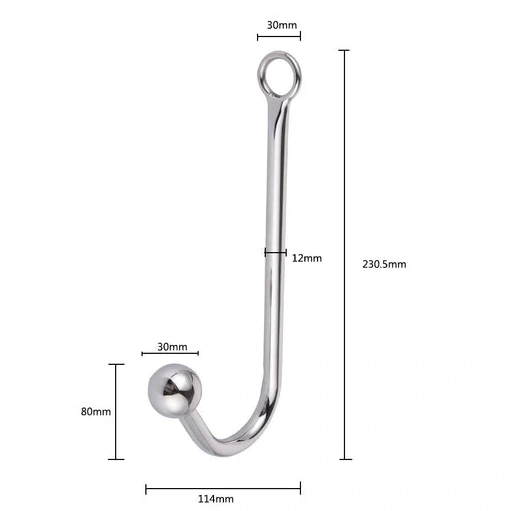 Anal and Elegant Cuffs with Hook Collar Beaded 5334 0225